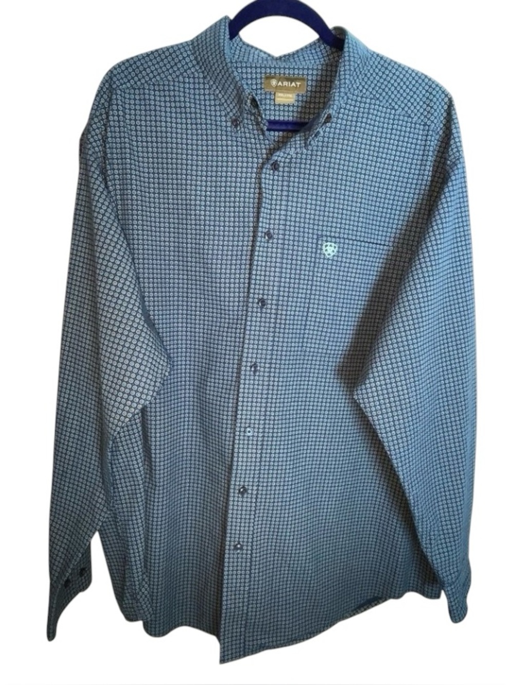 Ariat Micro-Geometric Button Down Shirt